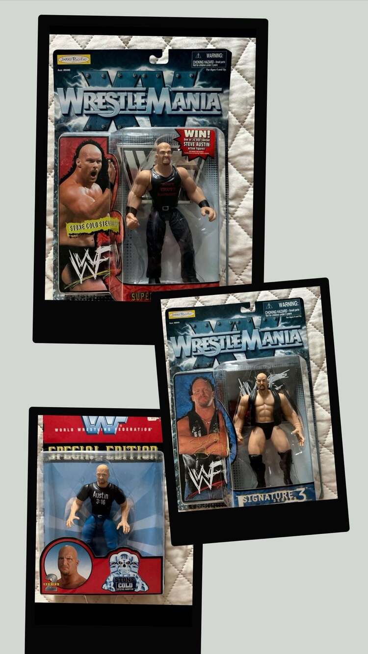 Stone Cold Steve Austin Action Figures
